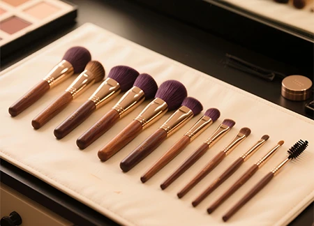 Structure des pinceaux de maquillage&nbsp;: ce que les professionnels recherchent vraiment