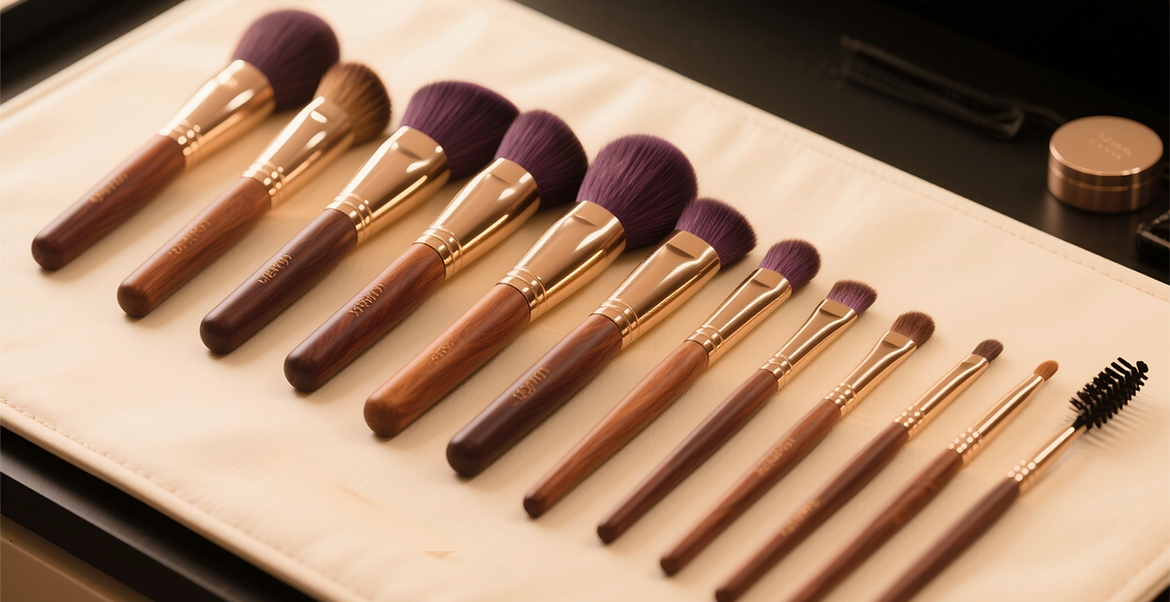 Structure des pinceaux de maquillage : ce que les professionnels recherchent vraiment