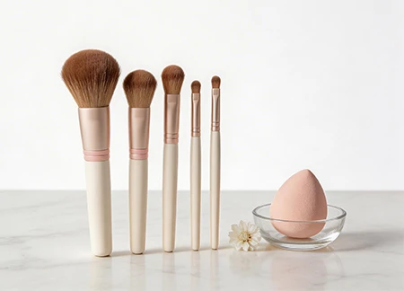 Comment la technologie des fibres am&eacute;liore les performances des pinceaux de maquillage