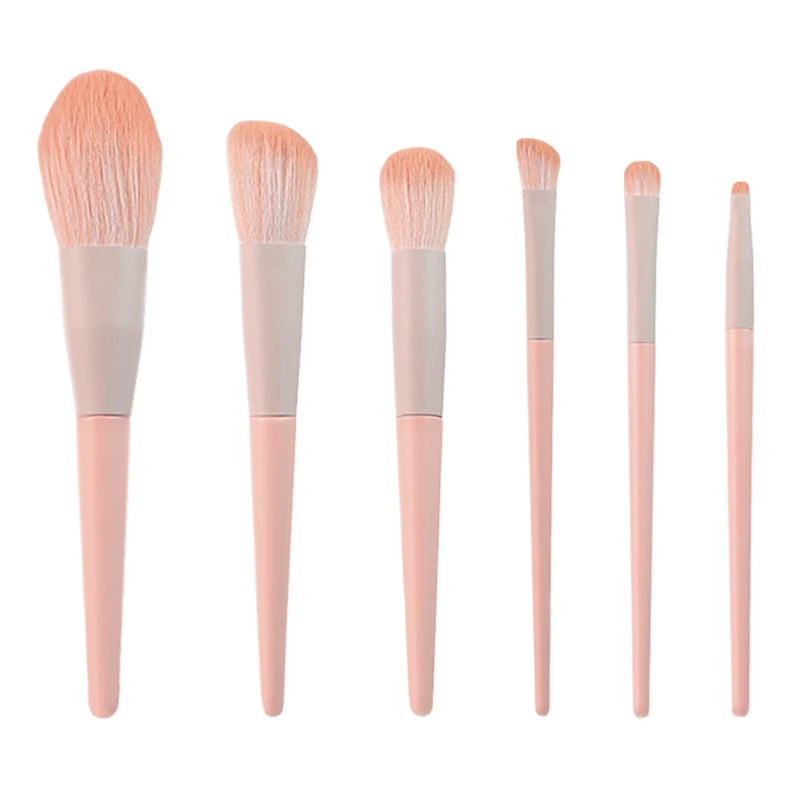 Ensemble de 6 pinceaux de maquillage professionnels