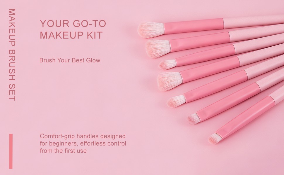 Ensemble de pinceaux de maquillage personnalisés 12 pièces