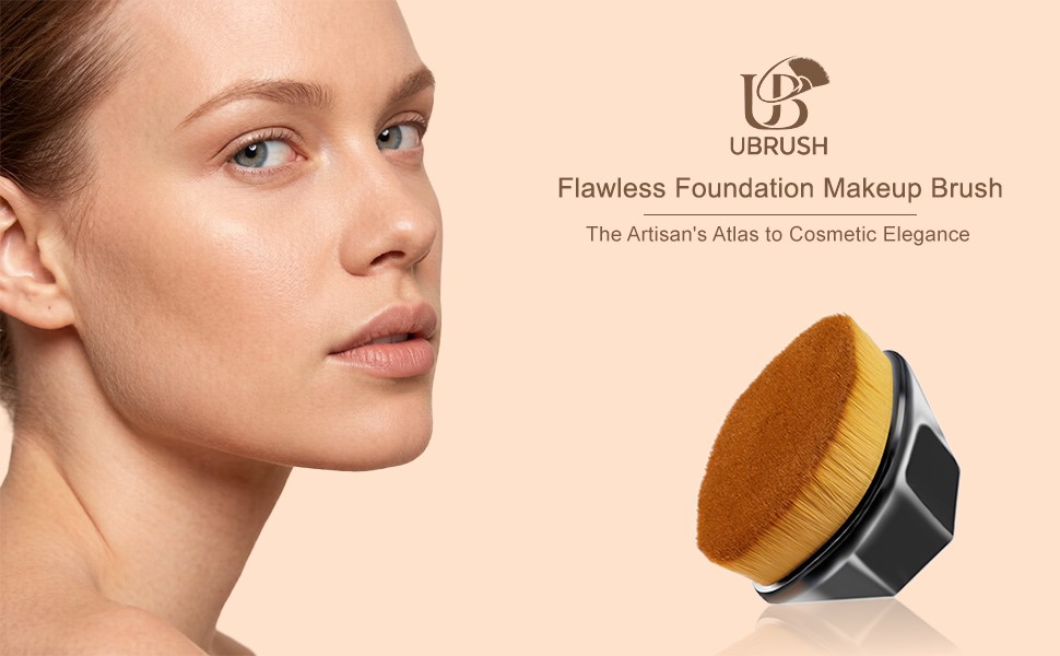 Pinceau de maquillage pour fond de teint